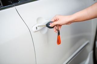 Photo d'illustration : serrure porte cle securite